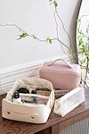 Leather toiletry bag womens